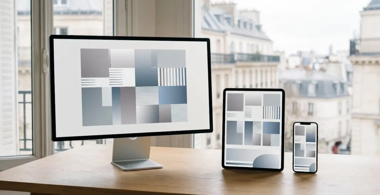 Transformation responsive d'une interface web moderne sur différents appareils numériques