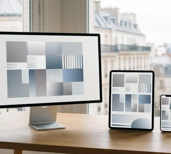 Transformation responsive d'une interface web moderne sur différents appareils numériques